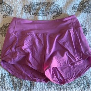 Lululemon Speed Up Short Long 4” SIZE 6